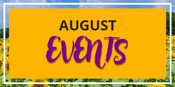 See all events happening in August!